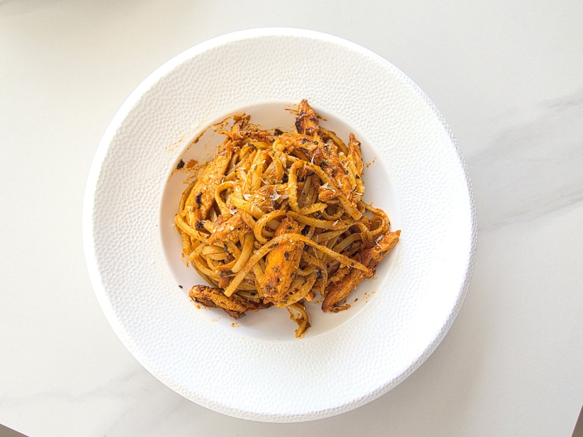 Linguine with Chicken Marinara